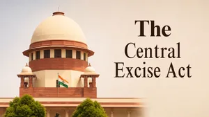 Supreme Court Holds Xerox India's Kitting of Imported Photocopier Modules Is Not Manufacture Under Central Excise Act